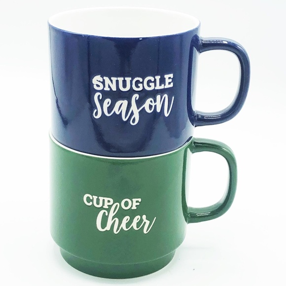 Other - Set of Two Stackable Mugs – Snuggle Season and Cup